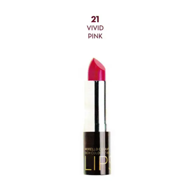 Korres Classic Creamy Lipstick Morello Vivid Pink No 21 3.5g 2