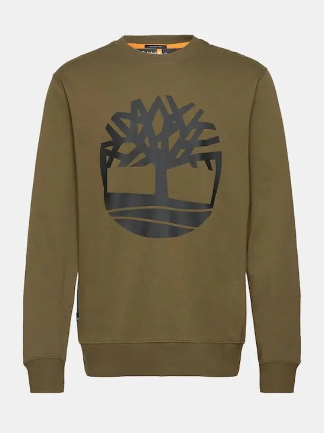 TIMBERLAND CORE LOGO CREW BB ΑΝΔΡΙΚΟ ΦΟΥΤΕΡ KHAKI