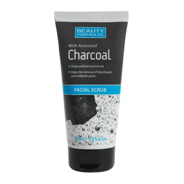 Beauty Formulas Απολεπιστικό Προσώπου Με Ενεργό Άνθρακα 150ml