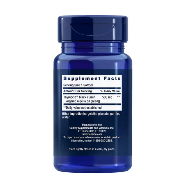 Life Extension Black Cumin Seed Oil 2