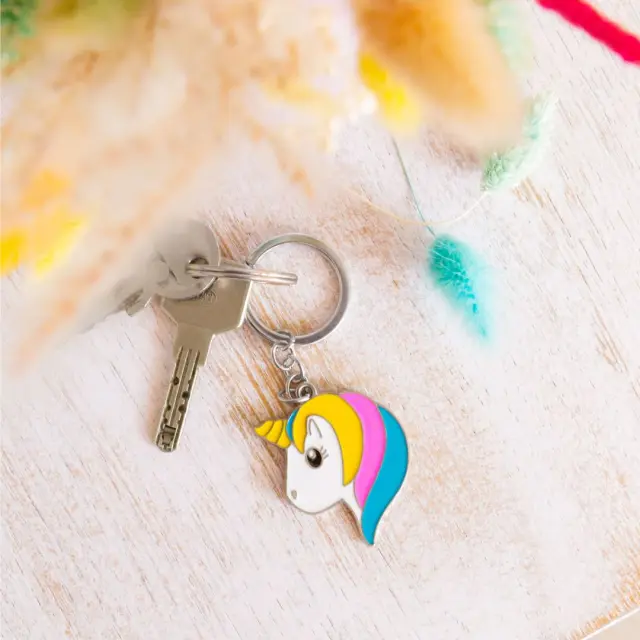 Pylones Μπρελόκ Διπλής όψης: My Ani Keys Unicorn 3