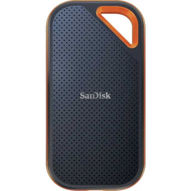 Sandisk Εξωτερικός Σκληρός Δϊσκος SSD Extreme PRO Portable 2TB USB 3.2 Gen2x2 Black (SDSSDE81-2T00-G25)