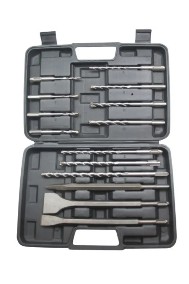 Drill set chisel + SDS 14 pieces