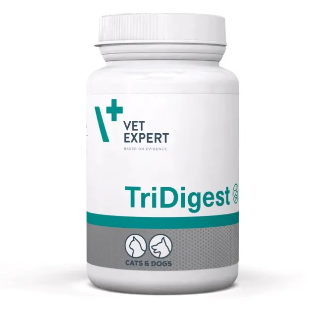 VETEXPERT TriDigest - supplements for dogs and cats - 40 tablets