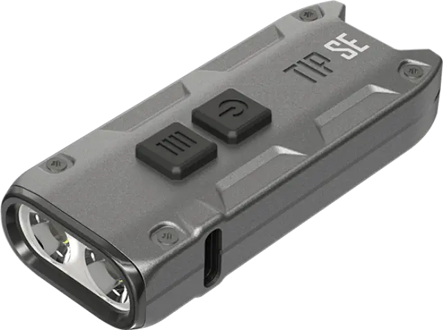 ΦΑΚΟΣ LED NITECORE TIP SE, Μπρελοκ, Rechargeable, GREY