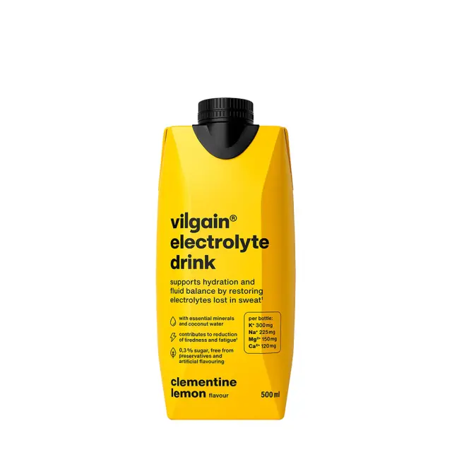 Vilgain Electrolyte Drink Clementine Mango, 500 ml