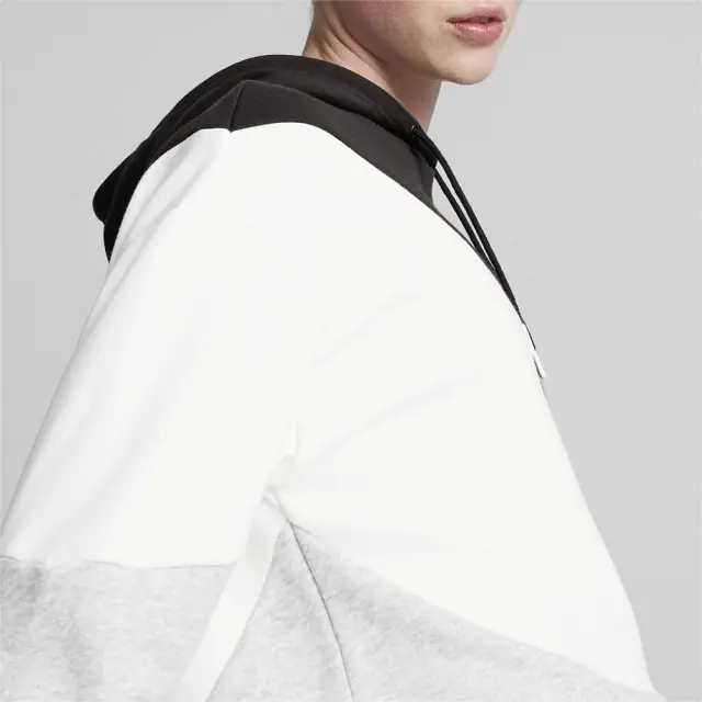Puma Power Cat Hoodie (673977-51) - Λευκό-Μαύρο - XS 2