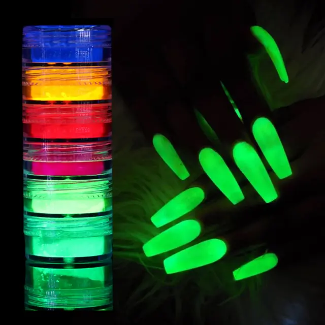 Σκόνες νυχιών neon powder 36 τεμάχια 2