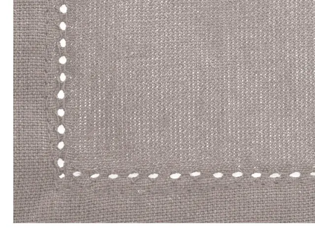 Σετ Πετσέτες φαγητού Chambray Atmosphera με διαστάσεις 40x40cm - Mouse grey - 4 τεμάχια 146341B 3