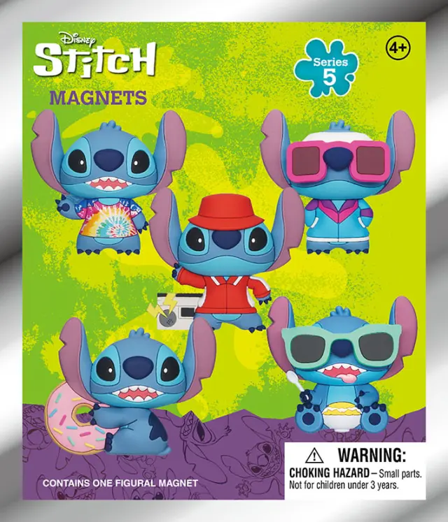 Monogram μαγνητάκια Stitch 3D Foam Magnets in blind bags (Τυχαία επιλογή) 2