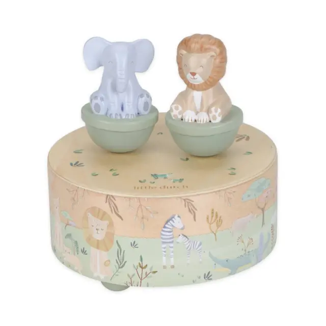 Little Dutch Ξύλινο μουσικό κουτί Safari Friends FSC / LD7489 (Little Dutch)