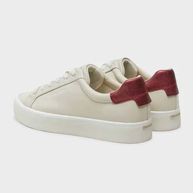Calvin Klein - Γυναικεία Sneakers HW0HW02104-0IO Μπεζ - 41 3