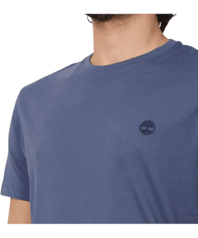 Timberland - Ανδρικό T-shirt Oyster River Logo Tee TB0A2BR3-EYO Μπλε - M 3