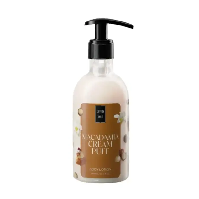 Lavish Care Macadamia Cream Puff Body Lotion, Κρέμα σώματος με αναζωογονητικό άρωμα, 300 ml