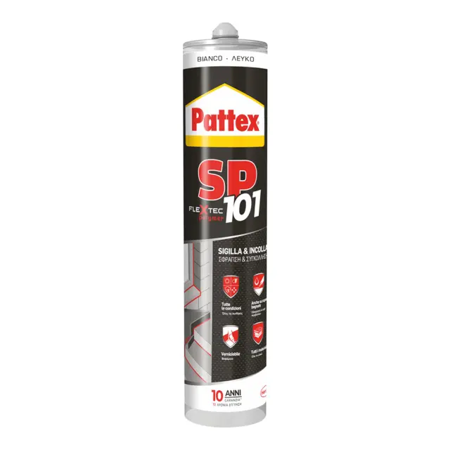 PATTEX SP101 ΣΦΡΑΓΙΣΤΙΚΗ ΚΟΛΛΑ 280ML - ΛΕΥΚΟ