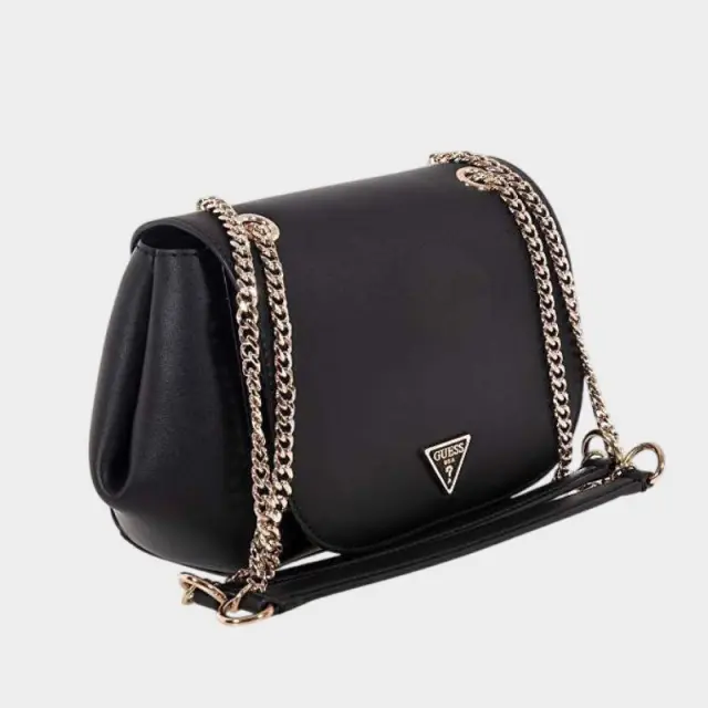 Guess - Γυναικεία Τσάντα Ώμου Talent HWNG9669210-BLA Μαύρο 2