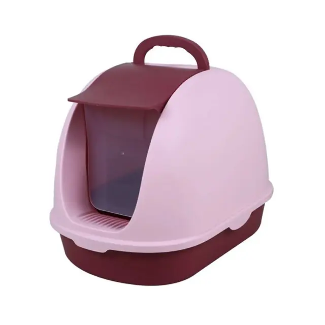 Pet Interest Κλειστή Τουαλέτα Mat Ροζ 56x39x42cm