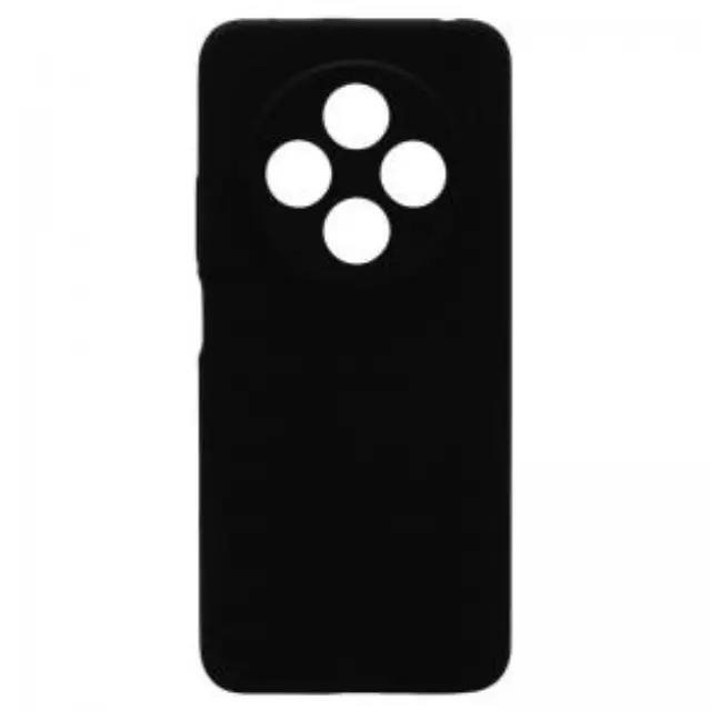 Θήκη Liquid Silicon inos Xiaomi Poco C75/ Redmi 14C Velvet Μαύρο N69021 3