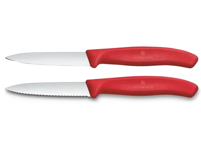 Σετ Μαχαίρια Γενικής Χρήσης Victorinox Swiss Classic με μήκος λεπίδας 8cm - Red - 2 τεμάχια6.7691.2C1 3