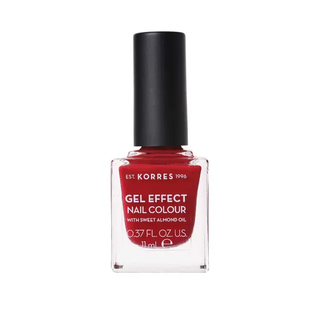 ΚΟΡΡΕΣ Βερνίκι Νυχιών Gel Effect Nail Color 56 Celebration Red 11ml