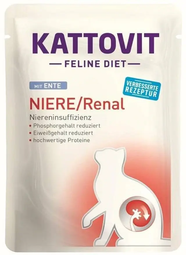 KATTOVIT Feline Diet Niere-Renal Duck - wet cat food - 85g