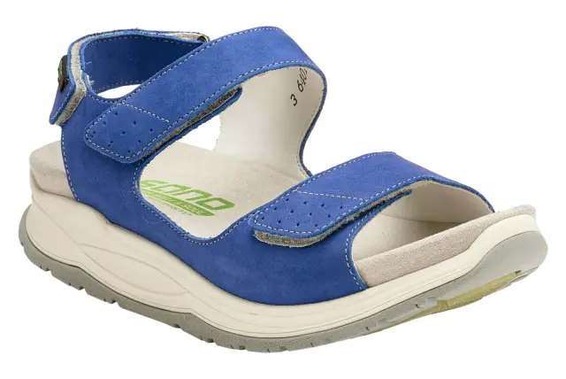 Mephisto/Sano Πέδιλα Γυναικείο δέρμα Nubuck Μπλέ SAN/SELENA BLUE ELECTRIC - 36 2