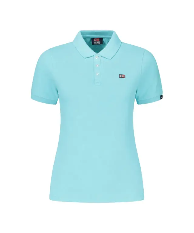 Norway Nautical School - Γυναικείο Μπλουζάκι Polo 858710-ACQUA Γαλάζιο - L