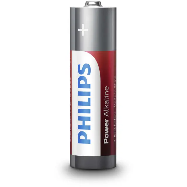 Μπαταρίες Αλκαλικές AA Υψηλής Απόδοσης Power Alkaline 4Τμχ PHILIPS LR6P4B/GRS 2