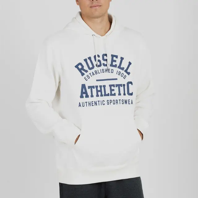 Russell Athletic Pullover Hoodie (A2019-2-045) - Λευκό 3