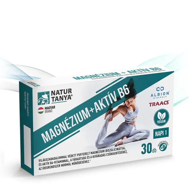 Natur Tanya Vegan Magnesium Active B6 3