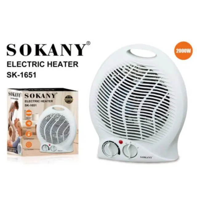 Sokany Ηλεκτρική Θερμάστρα 2000W SK-1651 2