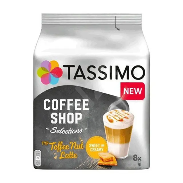 Tassimo Toffee Nut Latte 8 τμχ | Λήξη 30/10/26