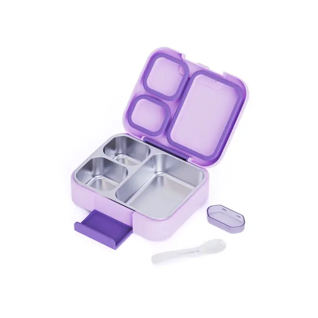 ESTIA GARDEN FRIENDS ΠΑΙΔΙΚΟ ΦΑΓΗΤΟΔΟΧΕΙΟ SAVE THE AEGEAN 950ml ΜΕ 3 ΑΝΟΞΕΙΔΩΤΕΣ ΑΠΟΣΠΩΜΕΝΕΣ ΘΗΚΕΣ 3
