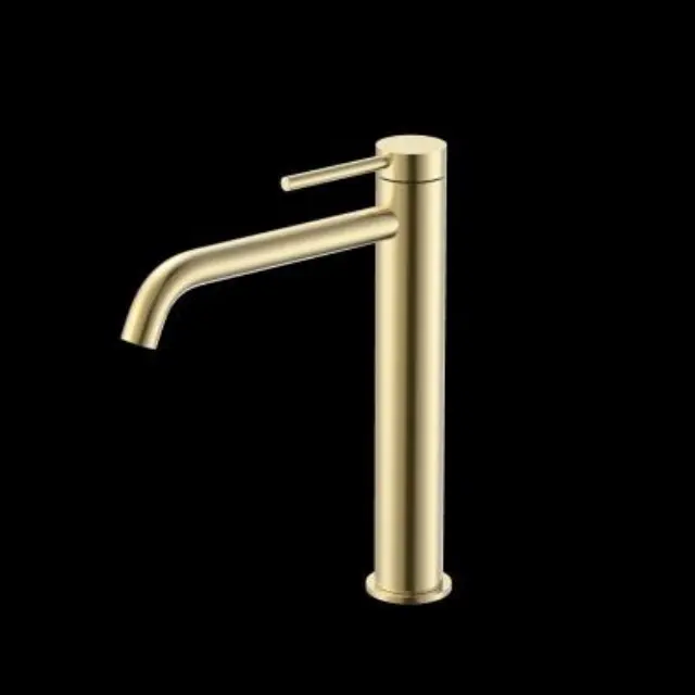 41-1010 GINI ΜΠΑΤΑΡΙΑ ΝΙΠΤ.ΨΗΛΗ ST/ST MAT BRUSH GOLD ΜΕ ΚΛΙΚ ΒΑΛΒΙΔΑ GLORIA