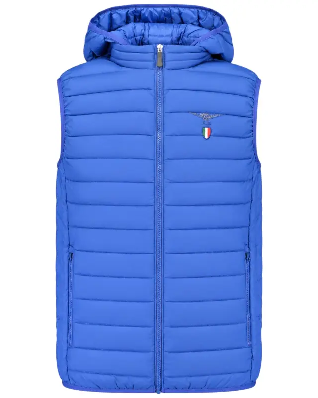 Accademia Militare - Ανδρικό Αμάνικο Μπουφάν W6S727-5682-040 Μπλε Ρουαγιάλ