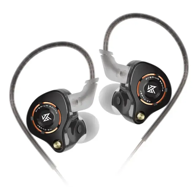 KZ Eldar MIC Hi-Fi Ακουστικά In-Ear Μαύρα (με Μικρόφωνο)