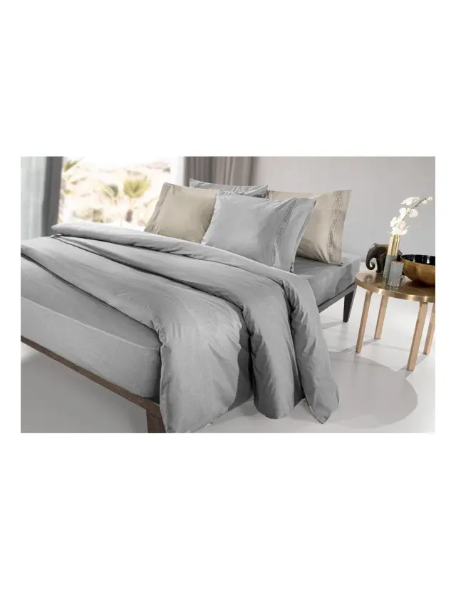 Σεντόνι King Size Guy Laroche Color Plus Silver 270x280
