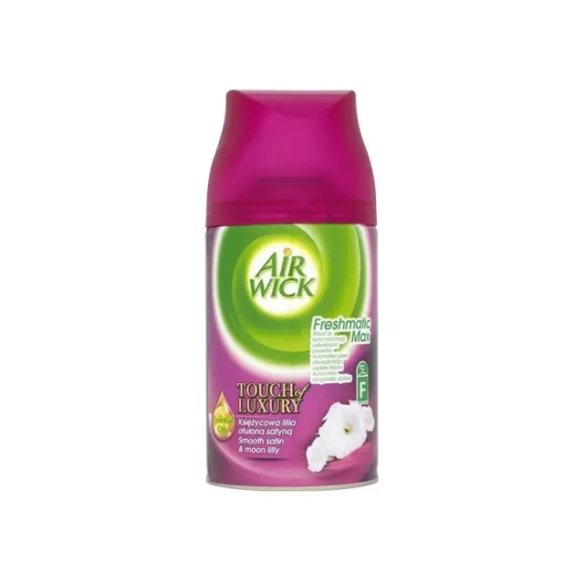 Airwick Αρωματικά Χώρου Ανταλλακτικό Freshmatic Smooth Satin & Moon Lilly 250ml