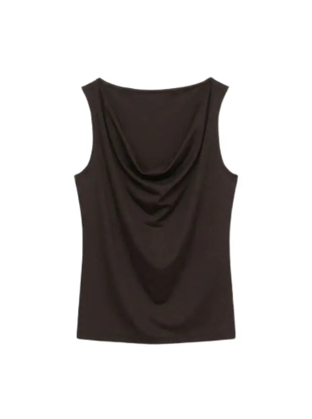 Vero Moda γυναικείο αμάνικο τοπ ντραπέ lurex VMKANVA 10352197-2