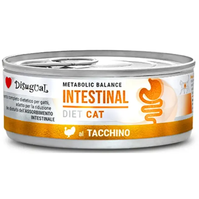 Κλινική Κονσέρβα Γάτας Disugual Diet Cat- Intestinal Με Γαλοπούλα 85gr