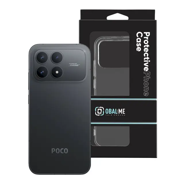 OBAL:ME TPU Cover for Xiaomi Poco F8 Pro Transparent 3