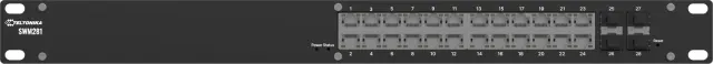 Teltonika SWM281 Industrial managed switch, 24x GLAN, 4x SFP