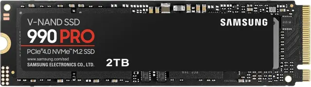 Samsung Δίσκος SSD 990 PRO 2TB M.2 NVMe PCI Express 4.0 (MZ-V9P2T0BW)