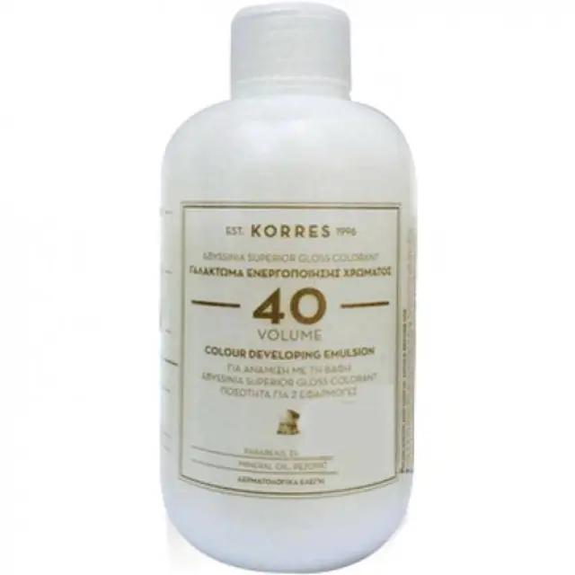 Korres Abyssinia Color Developing Emulsion 150ml 40 Vol (Γαλάκτωμα Ενεργοποίησης Χρώματος - 40 Βαθμοί)