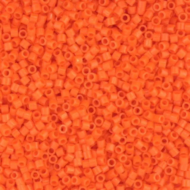 Χάντρα Miyuki Delica 15/0 - DBS0722 - Opaque Orange ~7gr