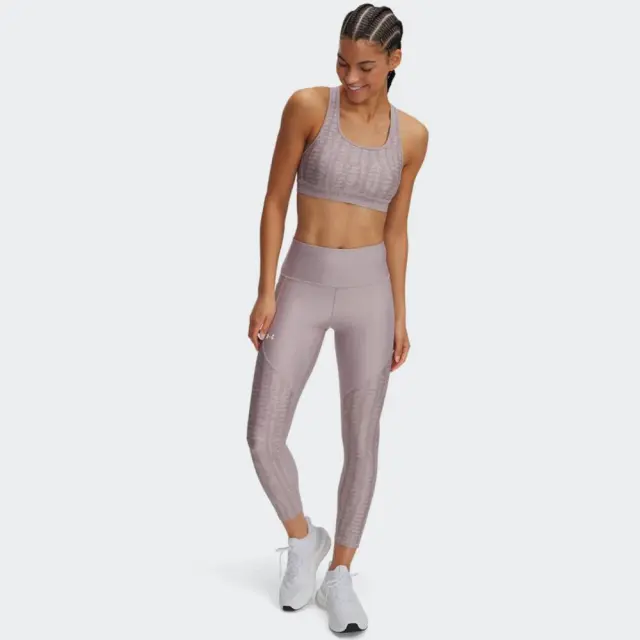 Under Armour Women's Tech Print Panel Ankle Legging Γκρι 1386407-009 (Under Armour) - Large 2
