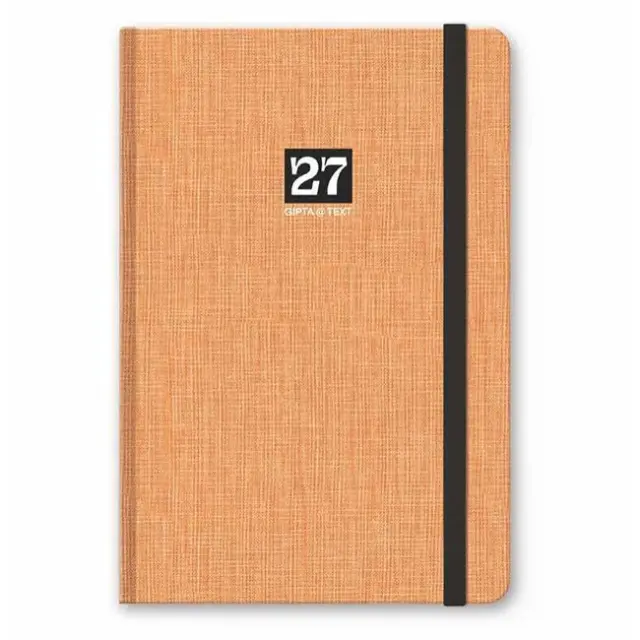 Gipta Ημερολόγιο Text Book 2027 Ημερήσιο 17×24 Πορτοκαλί (627-1217-84)