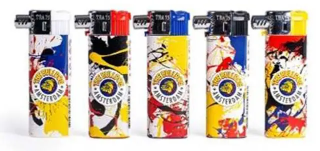 The Bulldog Amsterdam Αναπτήρας Ηλεκτρικός Pipe - Splash