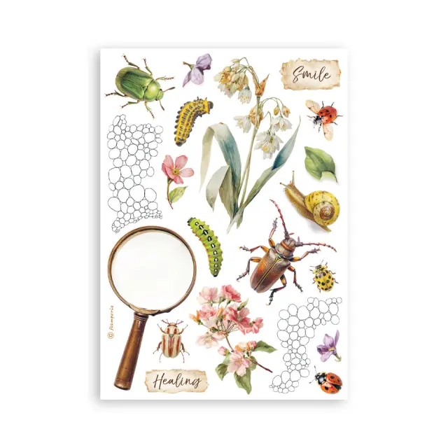 Αυτοκόλλητα Washi pad A5, 8 φύλλα, All Around 2