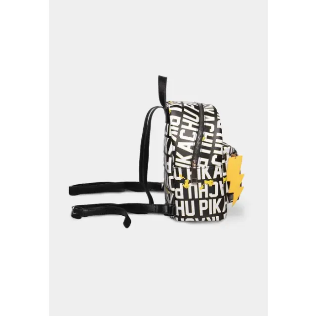 Τσάντα Πλάτης Pokemon Pikachu Lettering Mini Backpack Black MP276632POK 3